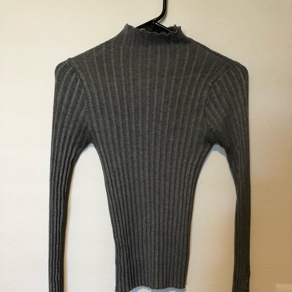 Mock neck sweater